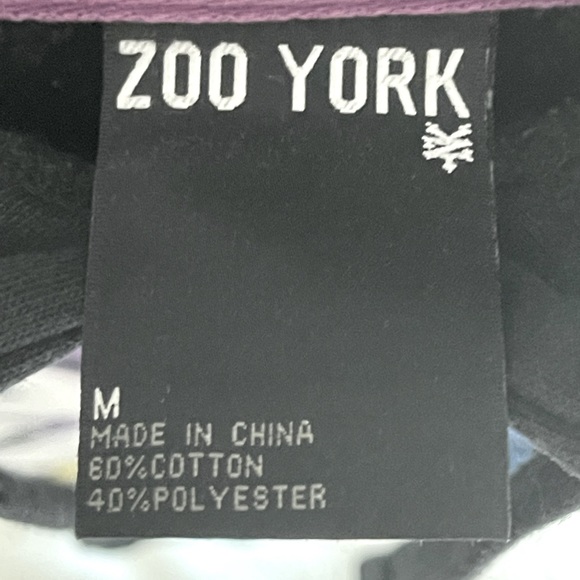 Zoo York - Black colorful abstract design - pullover hoodie - Picture 3 of 3